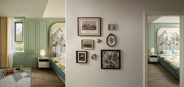 Thiết kế phòng ngủ cho biệt thự đẹp theo phong cách tân cổ điển