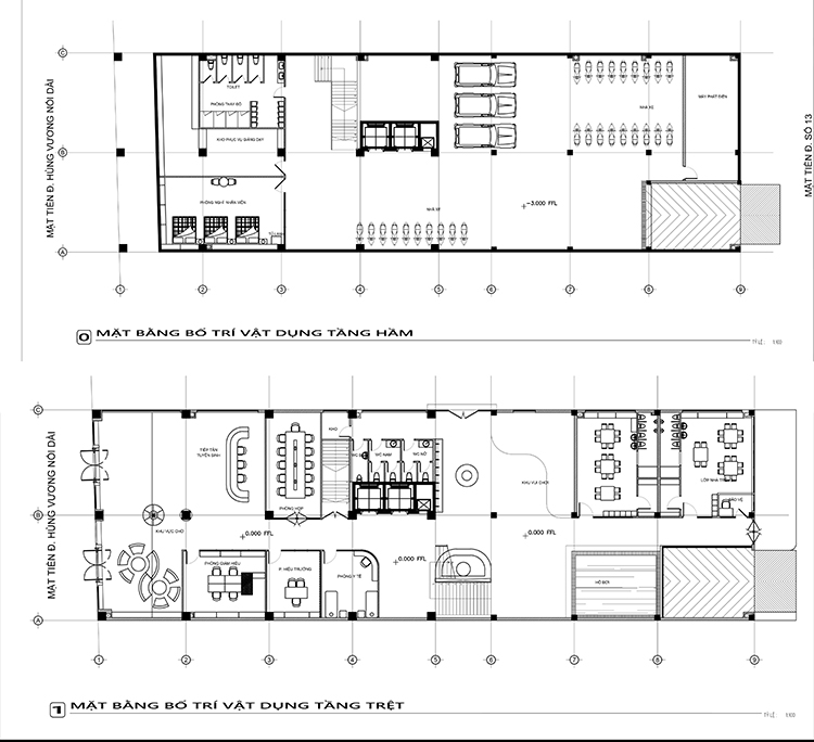 Phối cảnh kiến trúc mặt bằng trường mầm non ngôi sao Tương Lai tại Quận 7