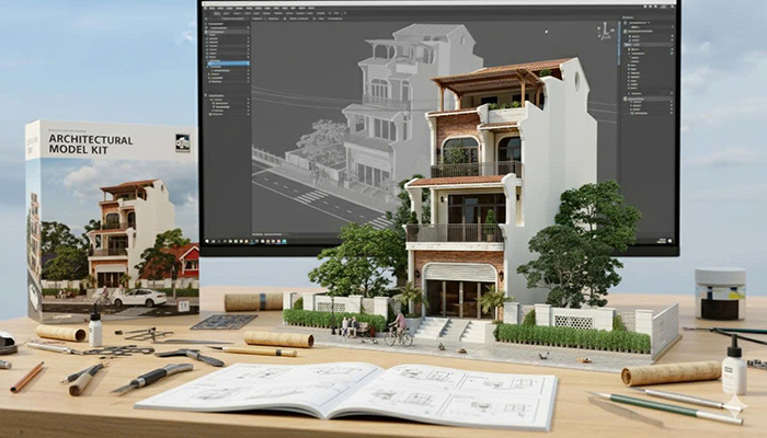 thiết kế nhà phố biệt thự đẹp