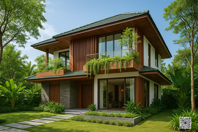 Biệt Thự Hợp Phong Thủy Cho Người Mệnh Mộc