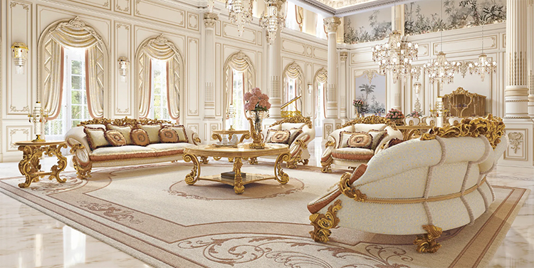 Thiết kế nội thất cổ điển đẹp;