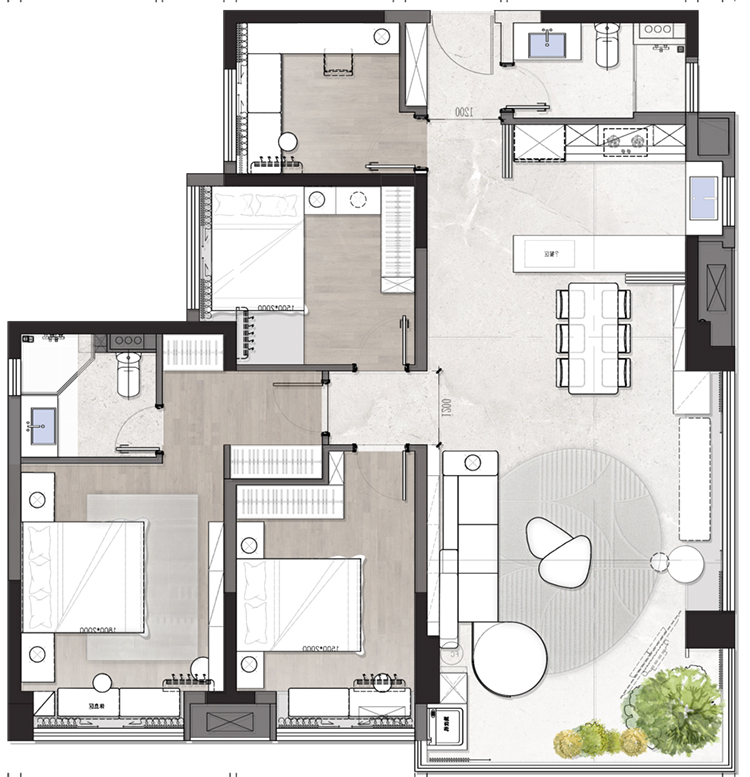 mẫu nội thất căn hộ đẹp nhất 2026