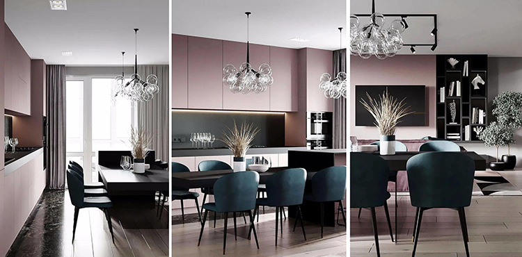 thiết kế nội thất hiện đại 2026, ý tưởng thiết kế căn hộ trẻ trung,căn hộ chung cư 2 phòng ngủ đẹp,