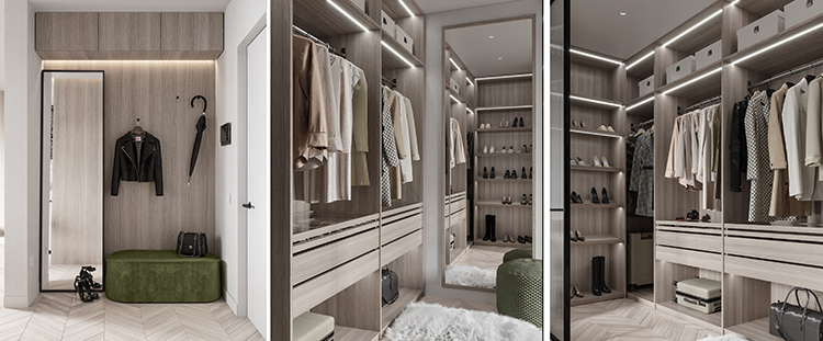 Thiết kế thi công trang trí nội thất phòng ngủ căn hộ studio hiện đại phong cách châu Âu đẹp nhất 2026