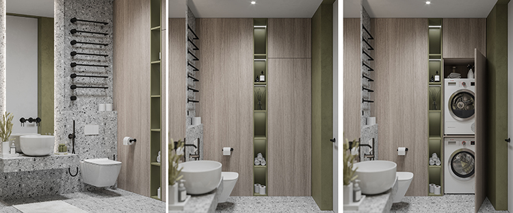 Thiết kế thi công trang trí nội thất căn hộ studio hiện đại phong cách châu Âu đẹp nhất 2026
