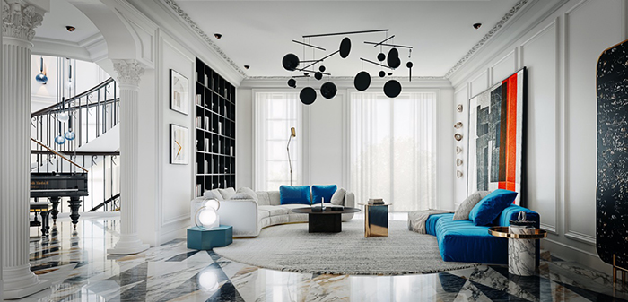 Xu hướng nội thất biệt thự 2026 – Từ sang trọng đến cảm xúc