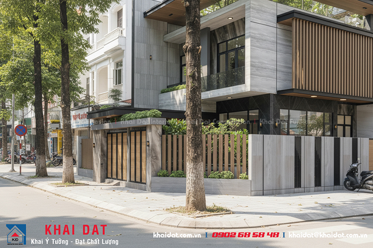 mẫu thiết kế thi công biệt thự 2 tầng đẹp