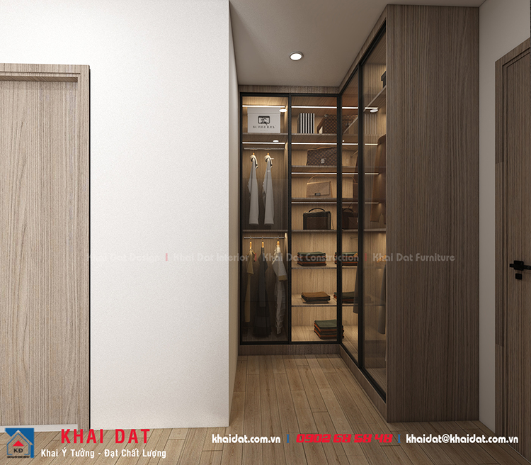Thiết kế Nội thất phòng ngủ căn hộ Vinhomes Central Park