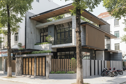 Thiết kế & thi công biệt thự hiện đại tại Bình Phước