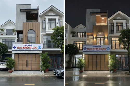 Công Trình Nhà Phố Kết Hợp Phòng Khám