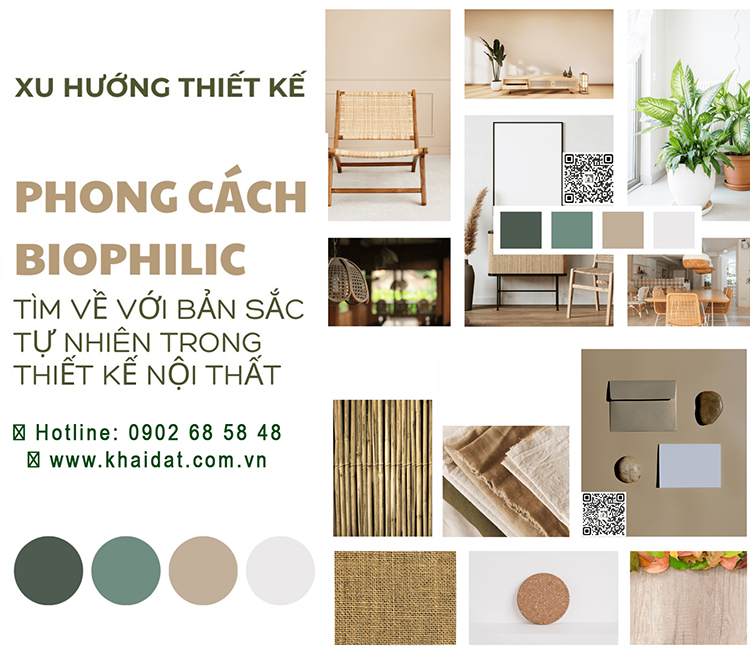 Phong cách kiến trúc Biophilic – Khi ngôi nhà trở thành một phần của thiên nhiên