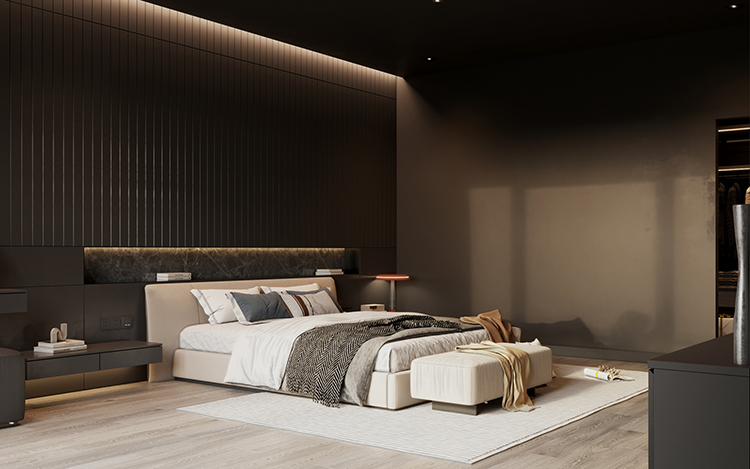 thiết kế thi công nội thất phòng ngủ đẹp hiện đại nhất 2026