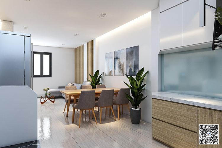 Thiết kế nhà chung cư căn hộ đẹp 70m2