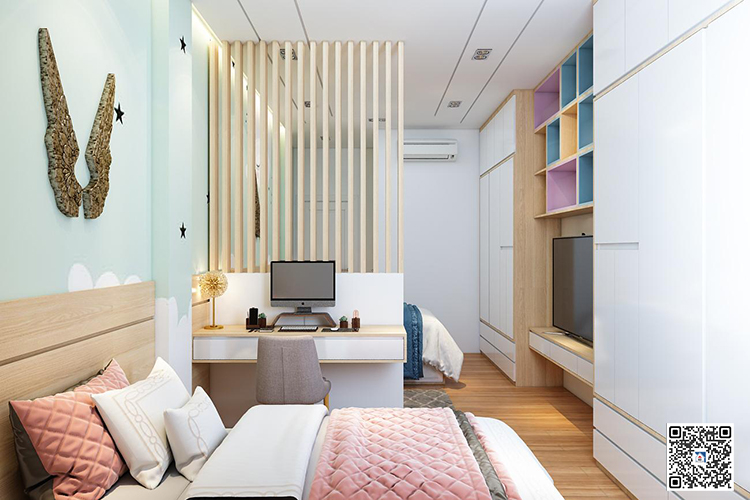 Thiết kế nhà chung cư căn hộ đẹp 70m2