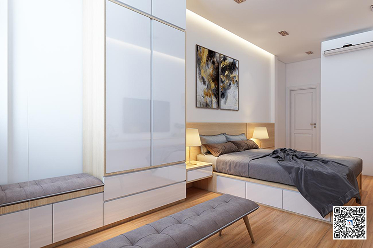 Thiết kế nhà chung cư căn hộ đẹp 70m2