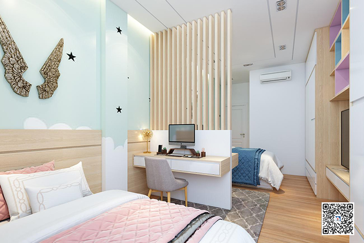 Thiết kế nhà chung cư căn hộ đẹp 70m2