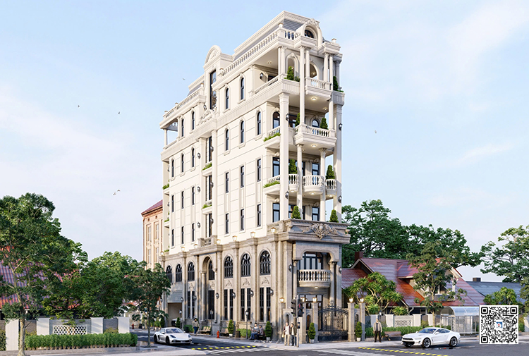 Thiết Kế Nhà Phố Lô Góc 2 Mặt Tiền Kết Hợp Kinh Doanh Thiết Kế Nhà Phố Lô Góc 2 Mặt Tiền Kết Hợp Kinh Doanh