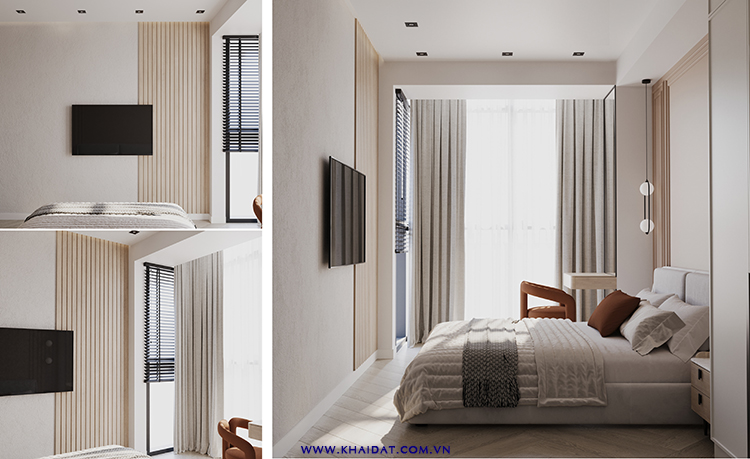 Thiết kế nội thất căn hộ 97m² 2 phòng ngủ đang trở thành lựa chọn lý tưởng của nhiều gia đình trẻ và gia chủ yêu thích không gian sống rộng rãi, tiện nghi nhưng vẫn đảm bảo tính thẩm mỹ