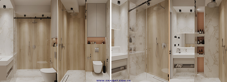 Thiết kế nội thất căn hộ 2 phòng ngủ diện tích 97m2 đẹp nhất 2026