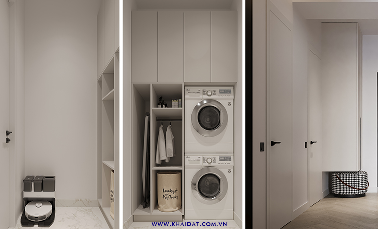 Thiết kế nội thất căn hộ 2 phòng ngủ diện tích 97m2 đẹp nhất 2026