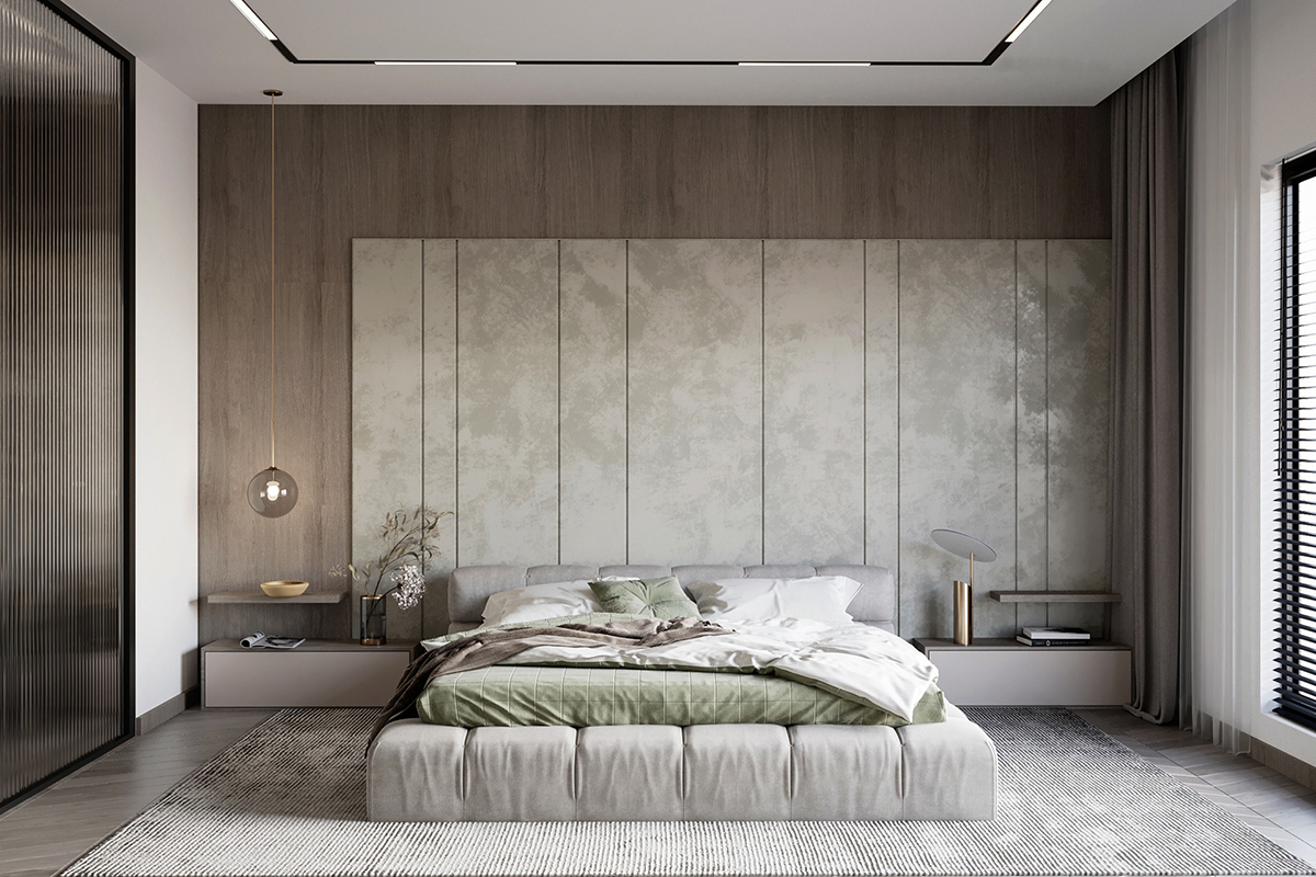 Thiết kế nội thất phòng ngủ căn hộ 2026