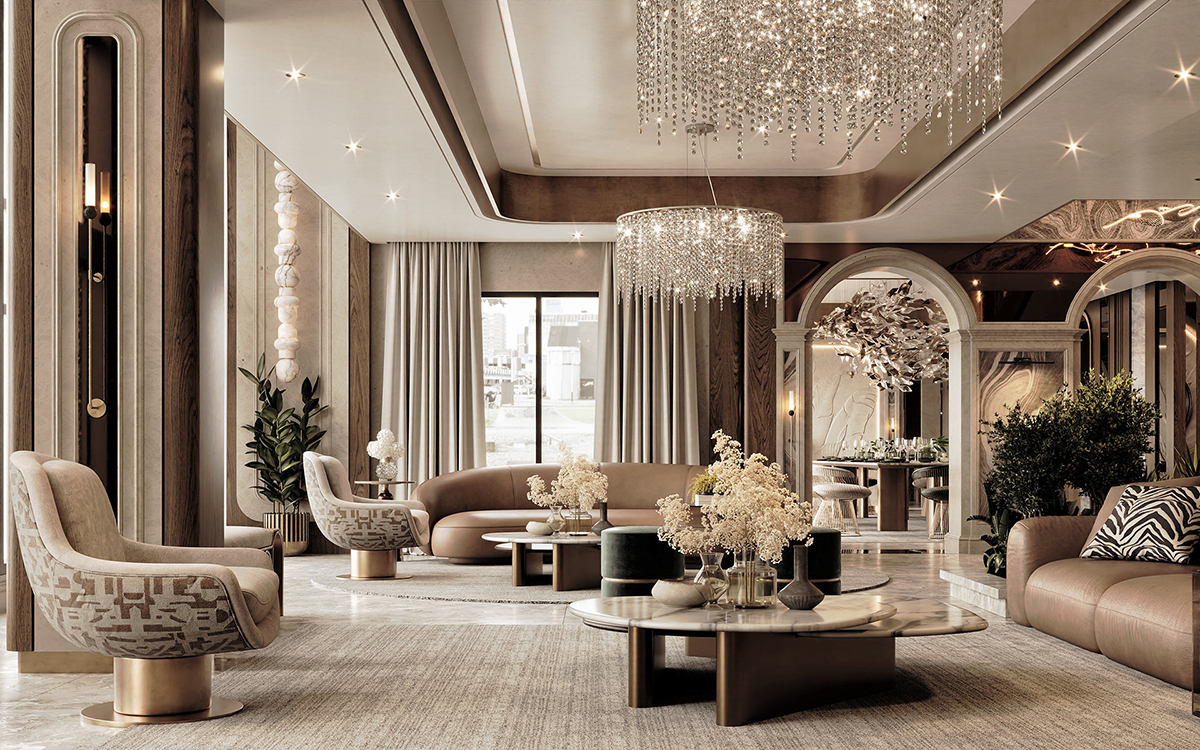 mẫu thiết kế nội thất biệt thự đẹp ngây ngất