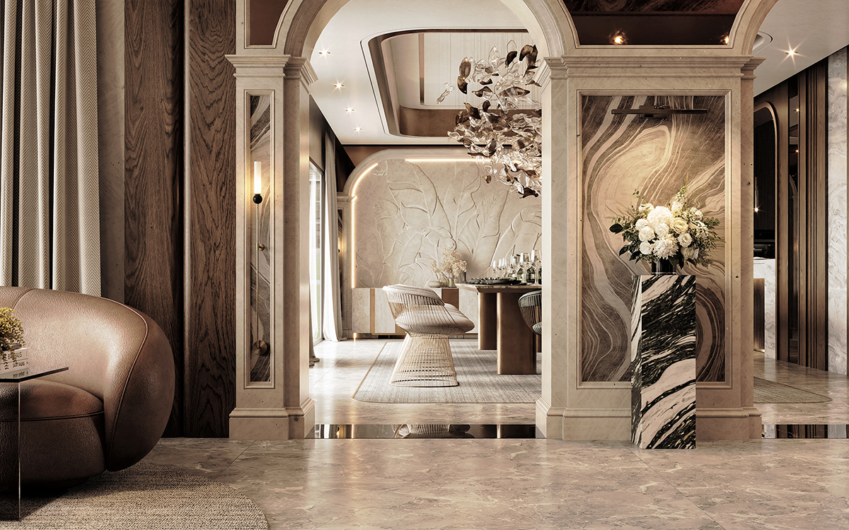 mẫu thiết kế nội thất biệt thự đẹp ngây ngất