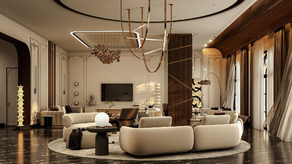  thi công nội thất resort hiện đại