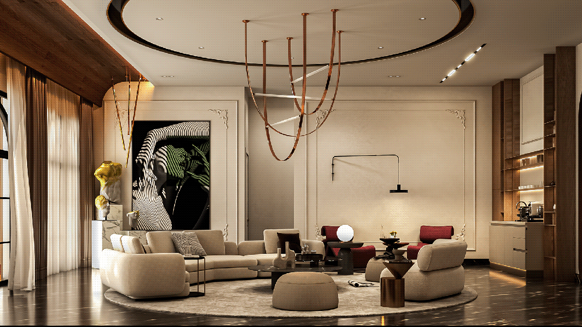  thi công nội thất resort hiện đại