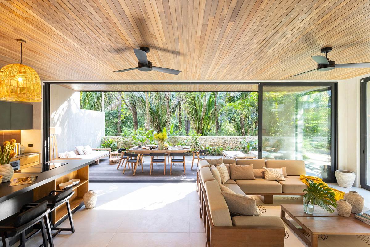 thiết kế thi công nội thất phong cách nhiệt đới Tropical