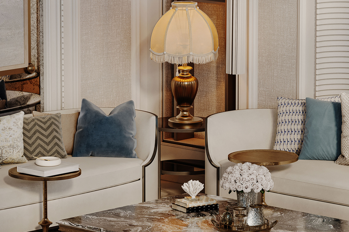 Thiết kế nội thất biệt thự Tân Cổ Điển – Thanh lịch, đẳng cấp và vượt thời gian