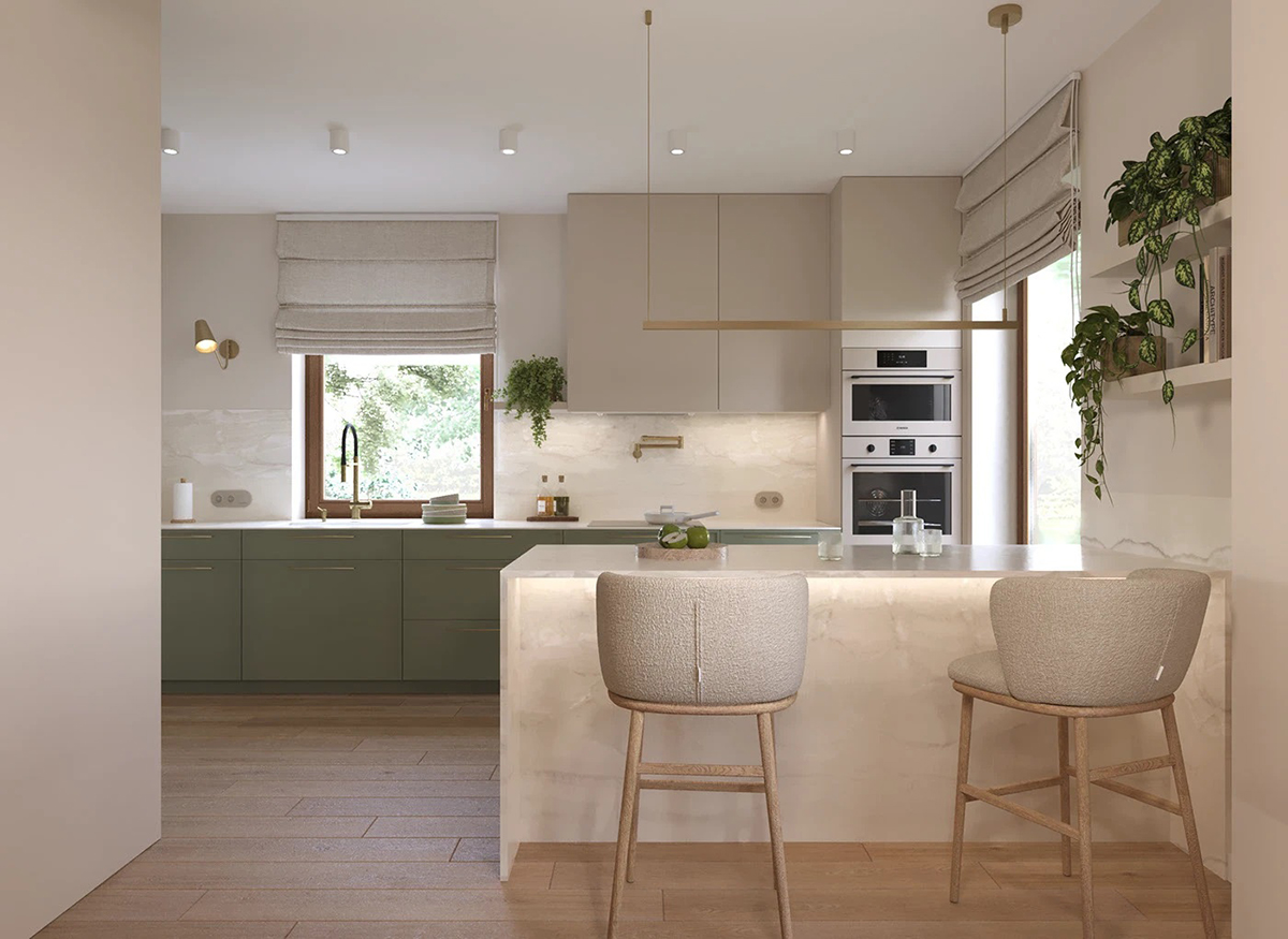 Cải tạo căn hộ 2 phòng ngủ đẹp