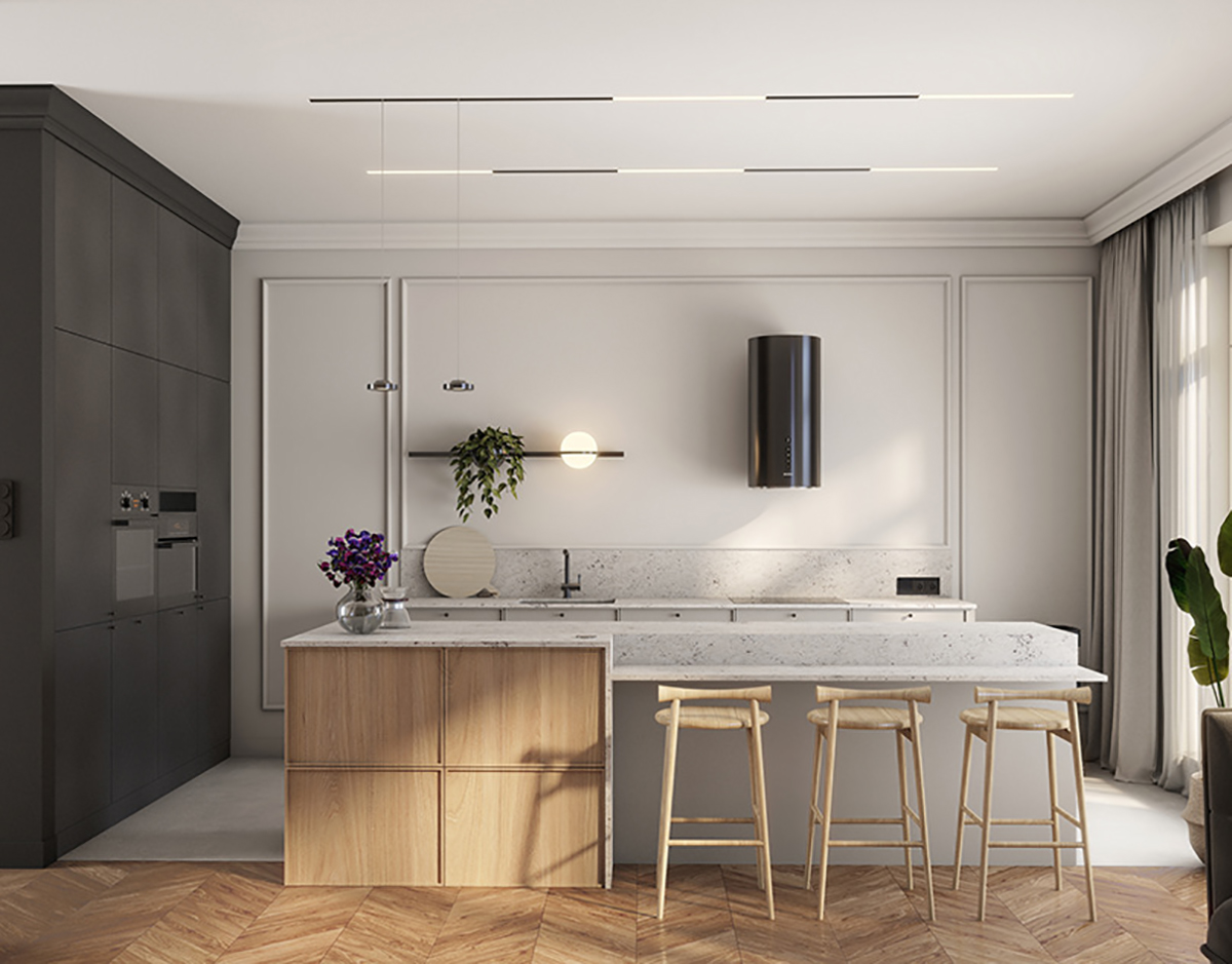  cải tạo nội thất chung cư 45m