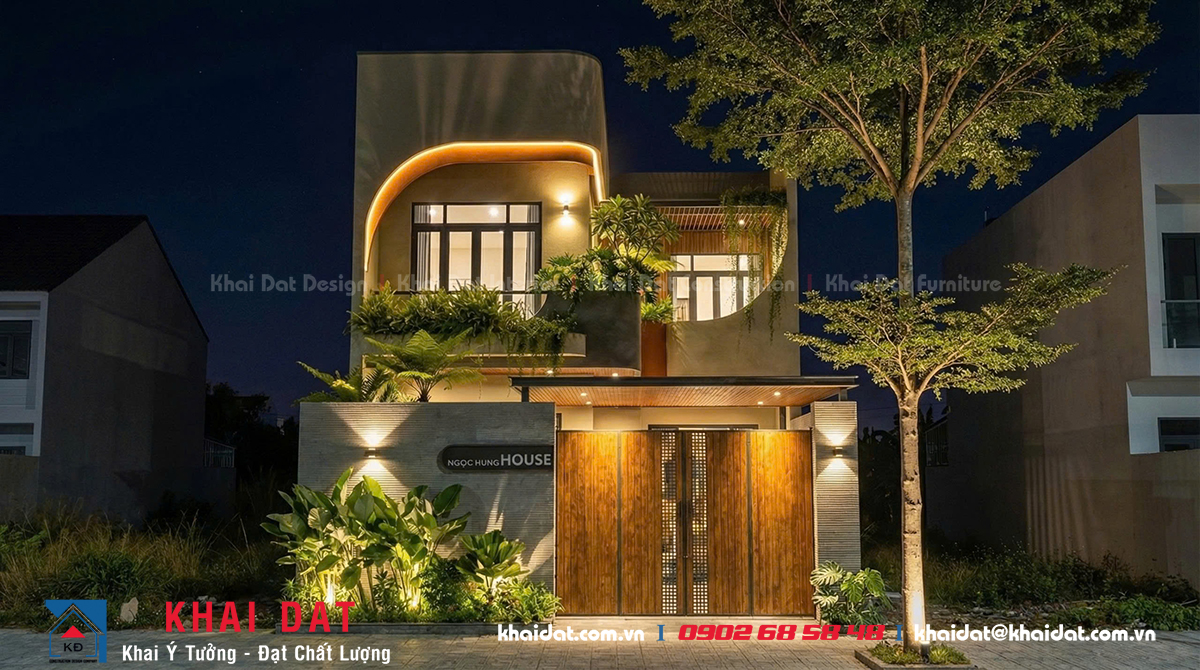 Nhà Phố Hiện Đại Bình Dương – Review Công Trình Sống Xanh Đẹp