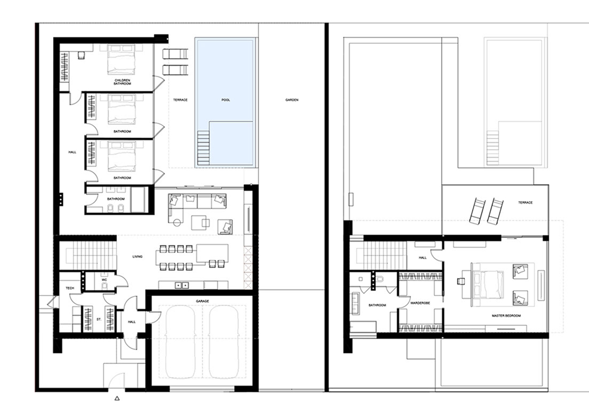 thiết kế nội thất nhà phố,