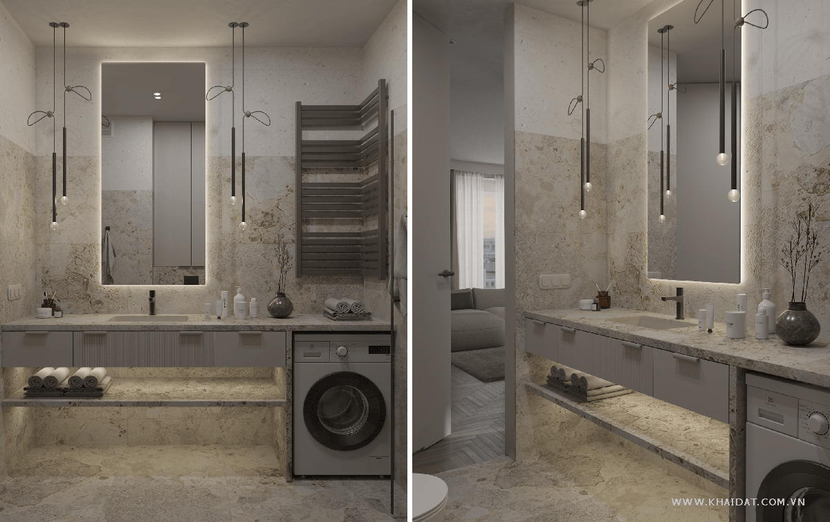 thiết kế nội thất căn hộ 40m2, nội thất căn hộ 40m²