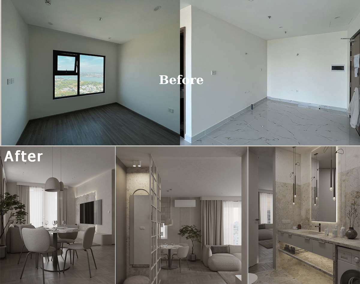 Thực trạng thiết kế nội thất căn hộ 40m² hiện nay