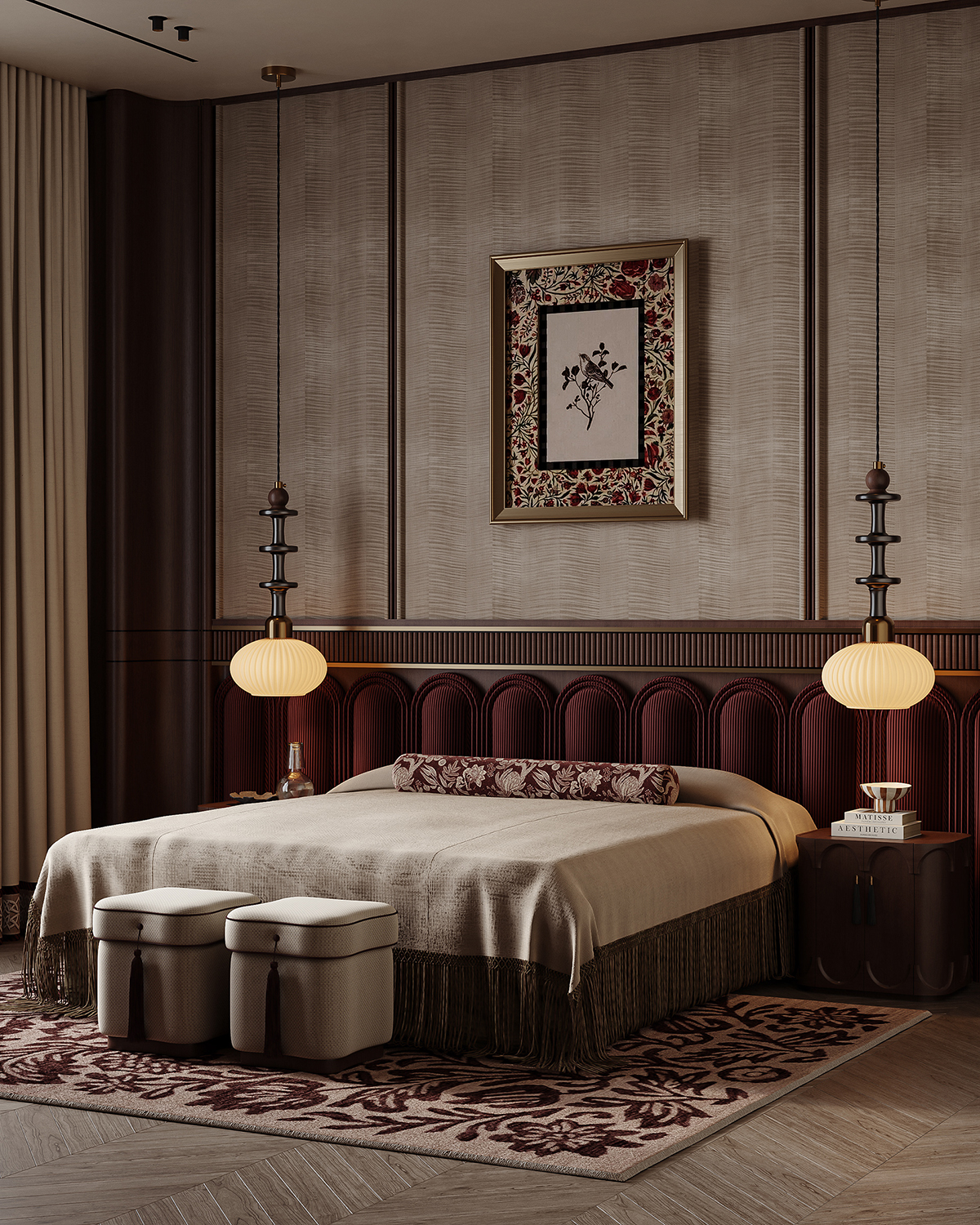 Nội thất nhà phố phong cách Modern Classic