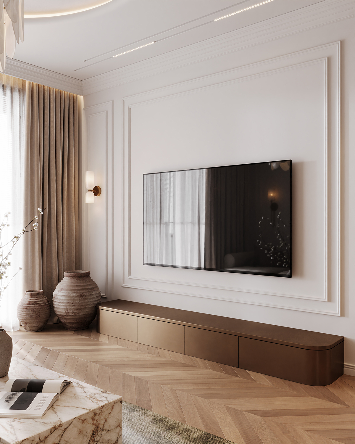 Nội thất căn hộ phong cách Đương đại