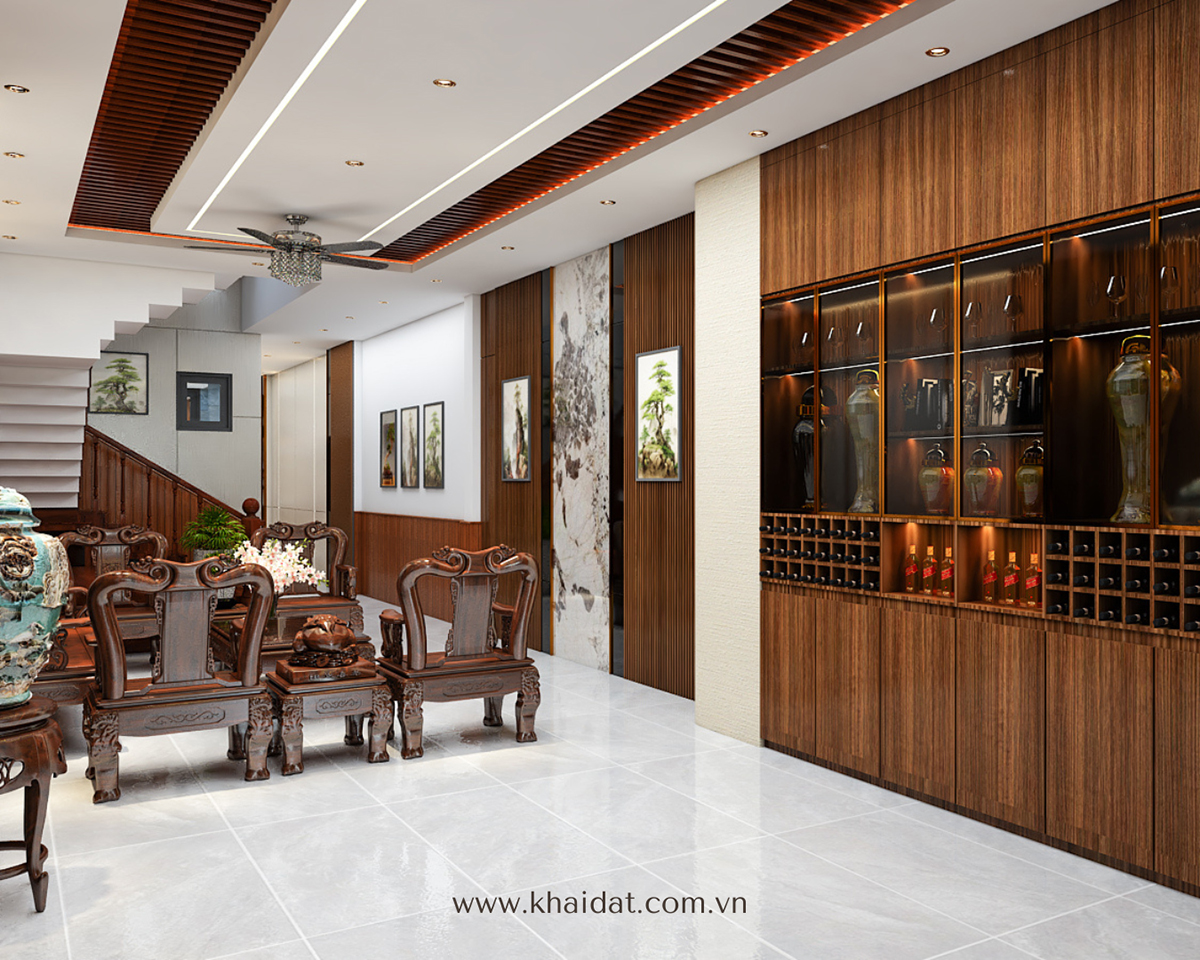 Trang trí nội thất phòng khách đẹp 