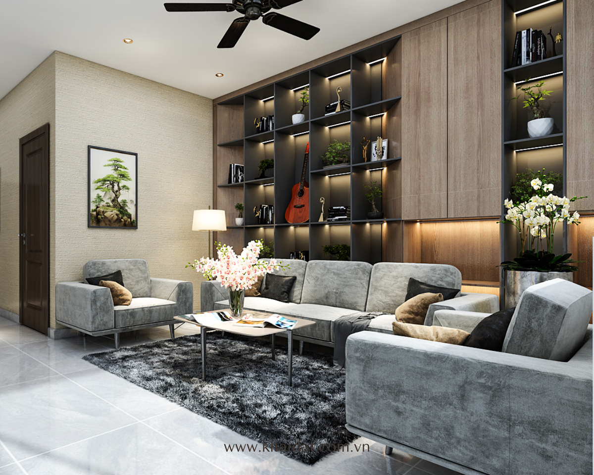 Trang trí nội thất phòng khách đẹp 