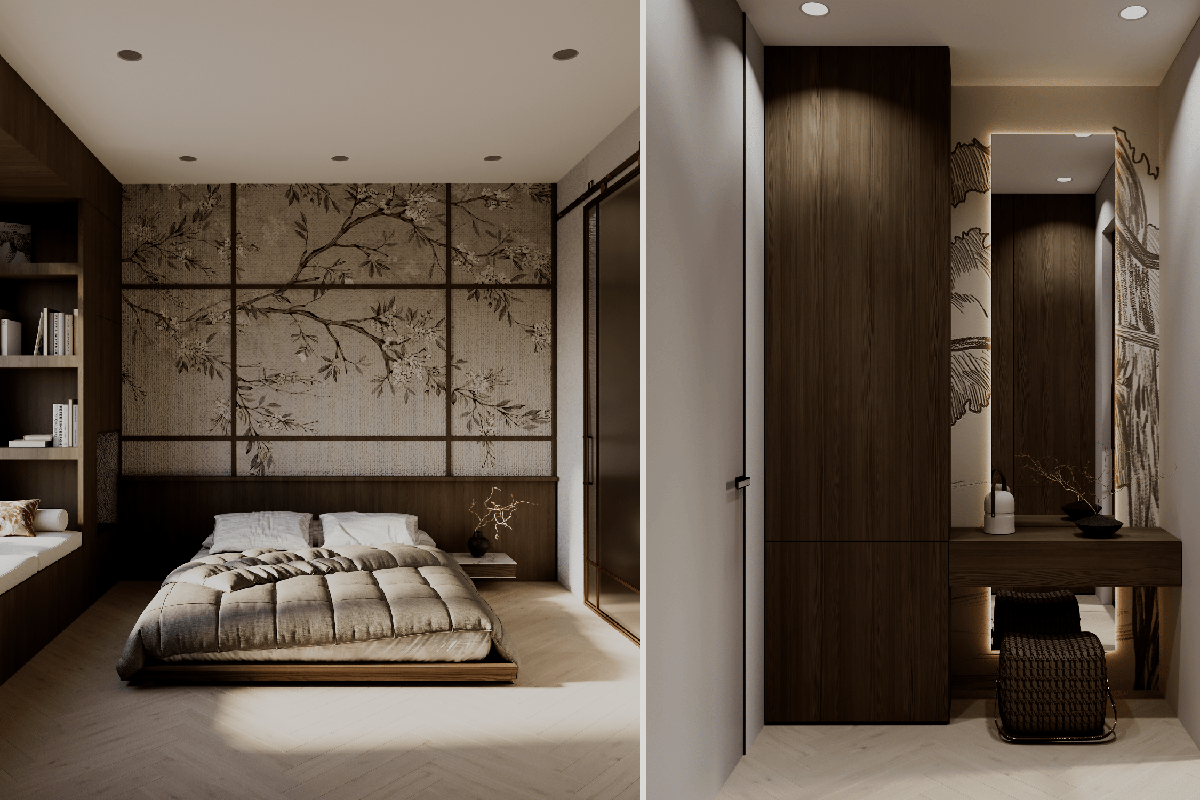 Mẫu Nội Thất Phòng Ngủ Japandi Đẹp – Xu Hướng Hot Nhất 2027