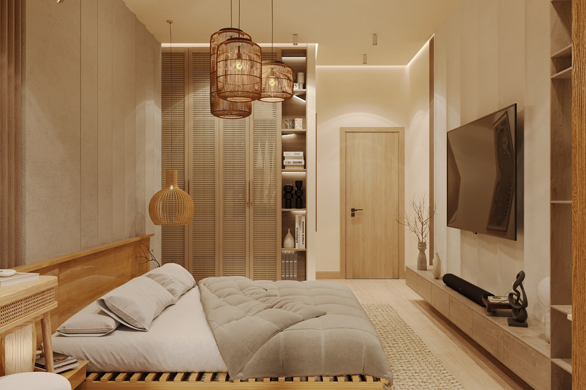 10 Thiết Kế Phòng Ngủ Japandi Tối Giản Nhưng Cực Kỳ Sang Trọng