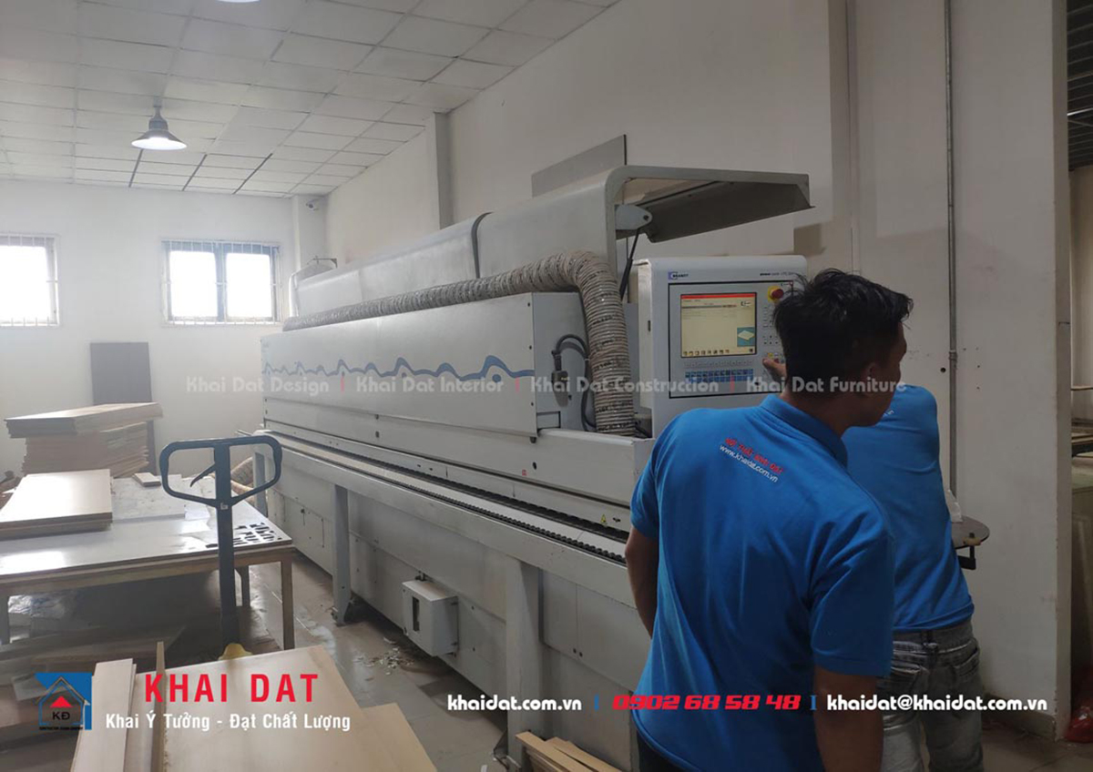 xưởng gỗ công ty KhaiDat