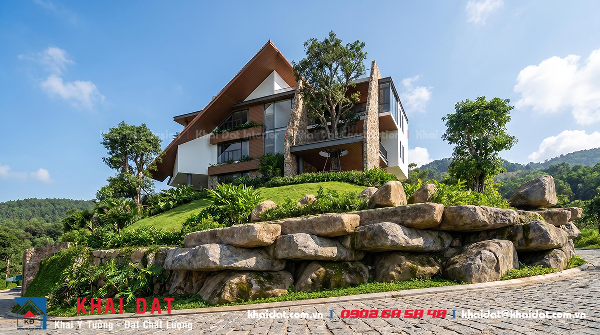 biệt thự nghỉ dưỡng đồi thông