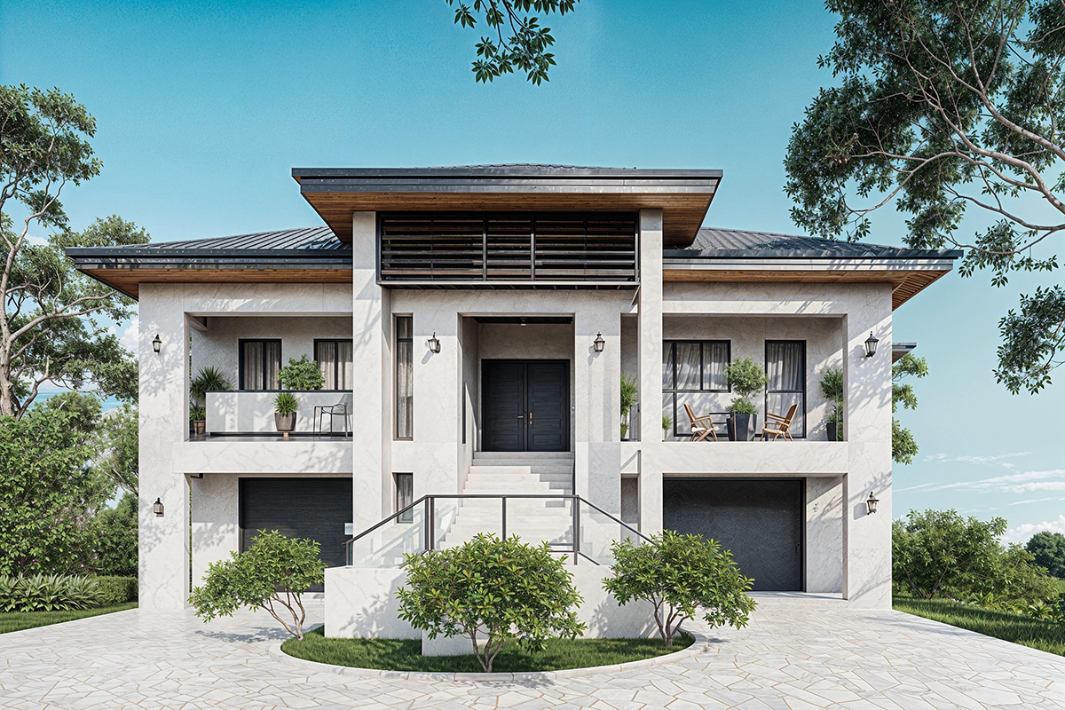 Biệt thự 3 tầng luxury cao cấp đẹp nhất năm 2027 Mẫu biệt thự 3 tầng hiện đại mặt tiền đẹp năm 2027