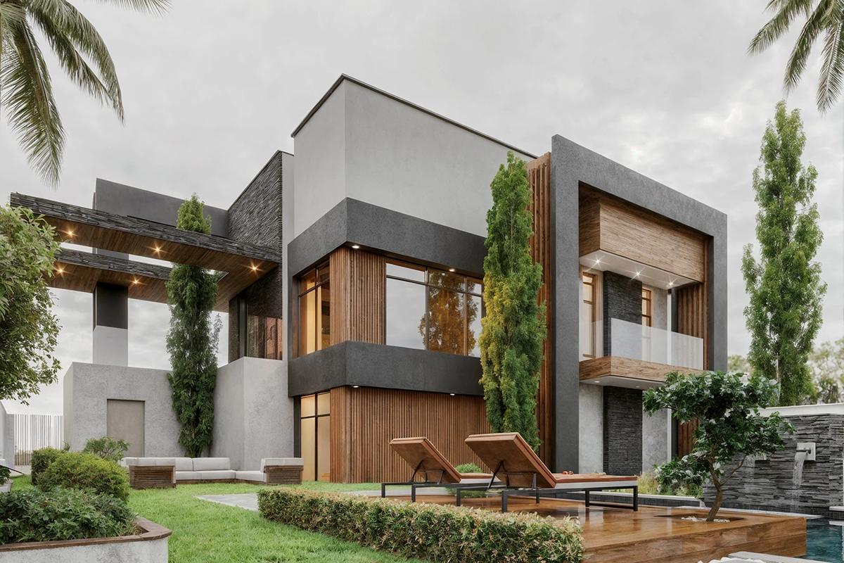 Biệt thự 3 tầng luxury cao cấp đẹp nhất năm 2027 Mẫu biệt thự 3 tầng hiện đại mặt tiền đẹp năm 2027