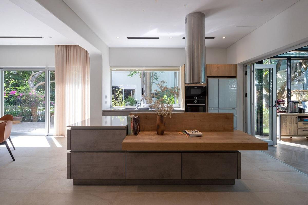 Bàn đảo bếp phong cách Minimalism