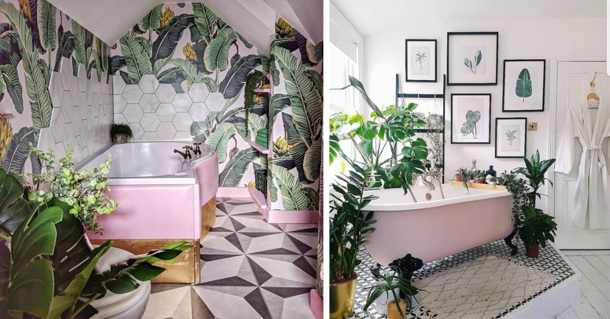 Nội thất Phòng tắm phong cách Tropical
