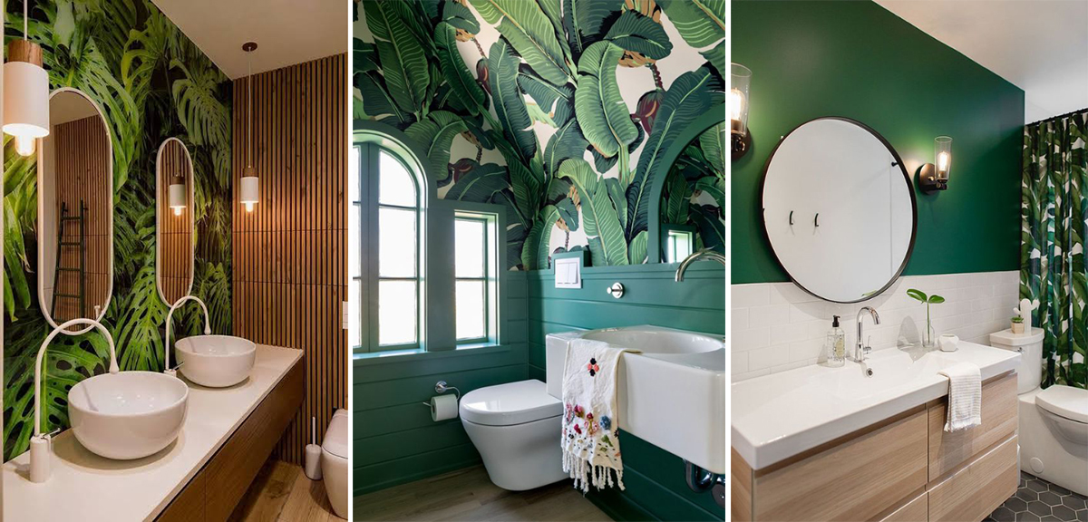 Nội thất Phòng tắm phong cách Tropical